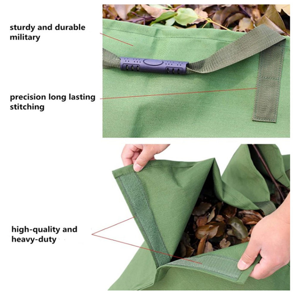 Foldable Garden Waste Bag - Robust Collection Bag for Leaves and Garden Waste
