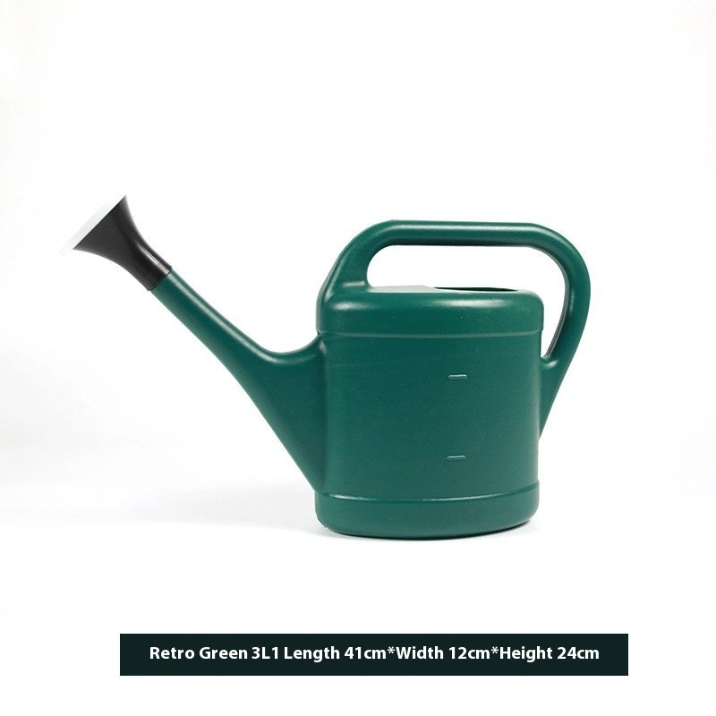 Large - Volume Watering Can with Long Spout - Plastic for Garden Maintenance