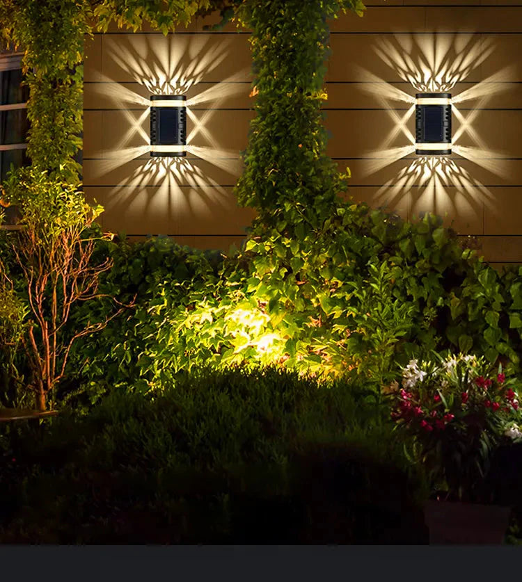 Solar Lamp With Intelligent Light Control - Outdoor Wall Light With Automatic Night Detection