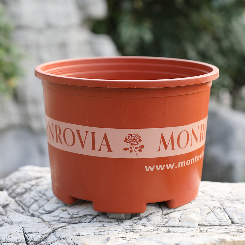 Robust Plastic Plant Pot - Weatherproof Flower Pot for Garden and Balcony