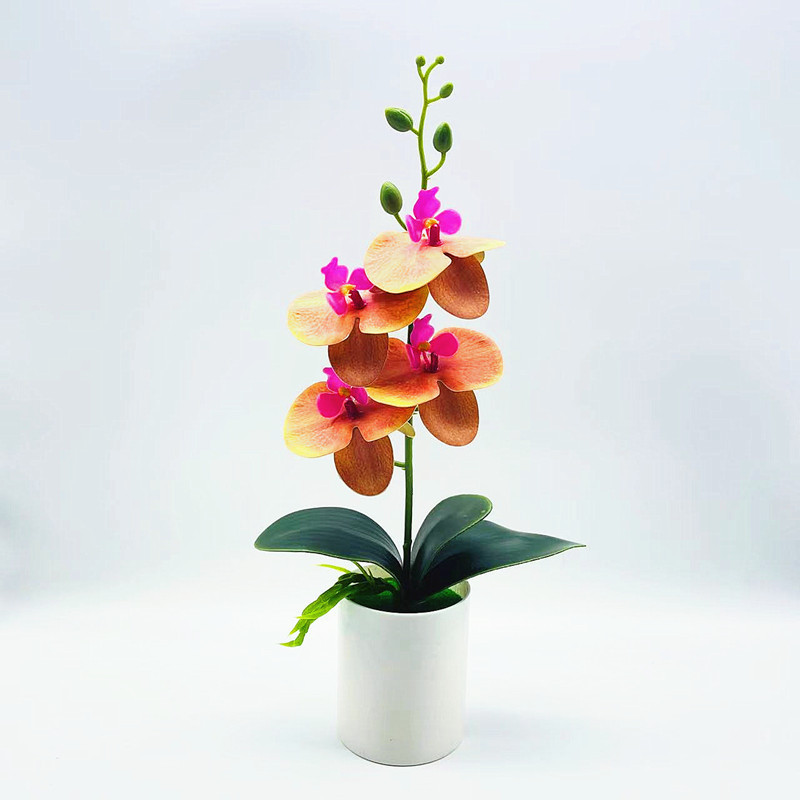 Artificial Orchid Flower - Decorative Artificial Plant for Living Room and Table Decoration