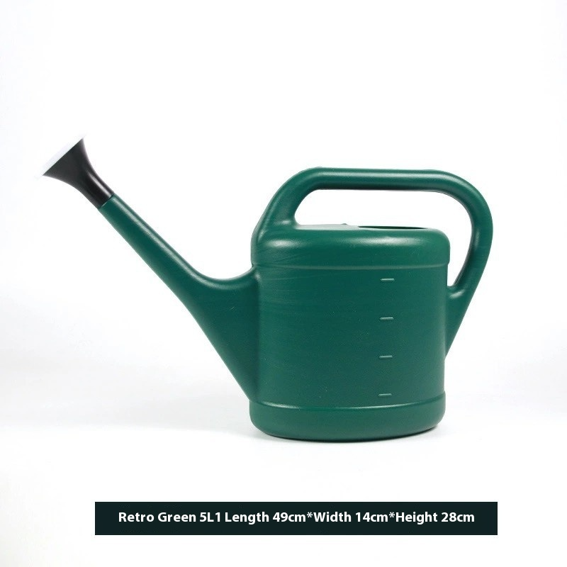 Large - Volume Watering Can with Long Spout - Plastic for Garden Maintenance