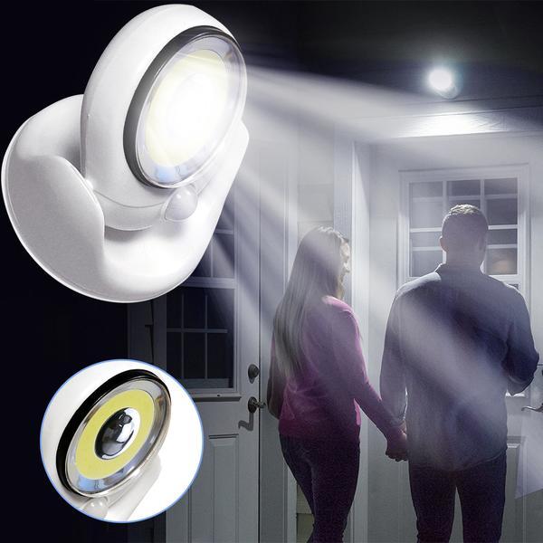 Bright Led Wall Light With Motion Detector