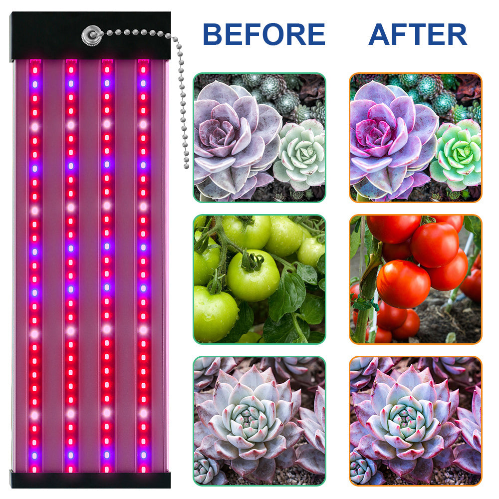 Led Plant Lamp With Full Spectrum Lighting And Pull Switch For Optimum Plant Growth