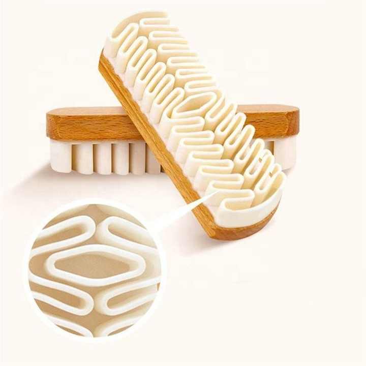 Gentle Rubber Shoe Brush