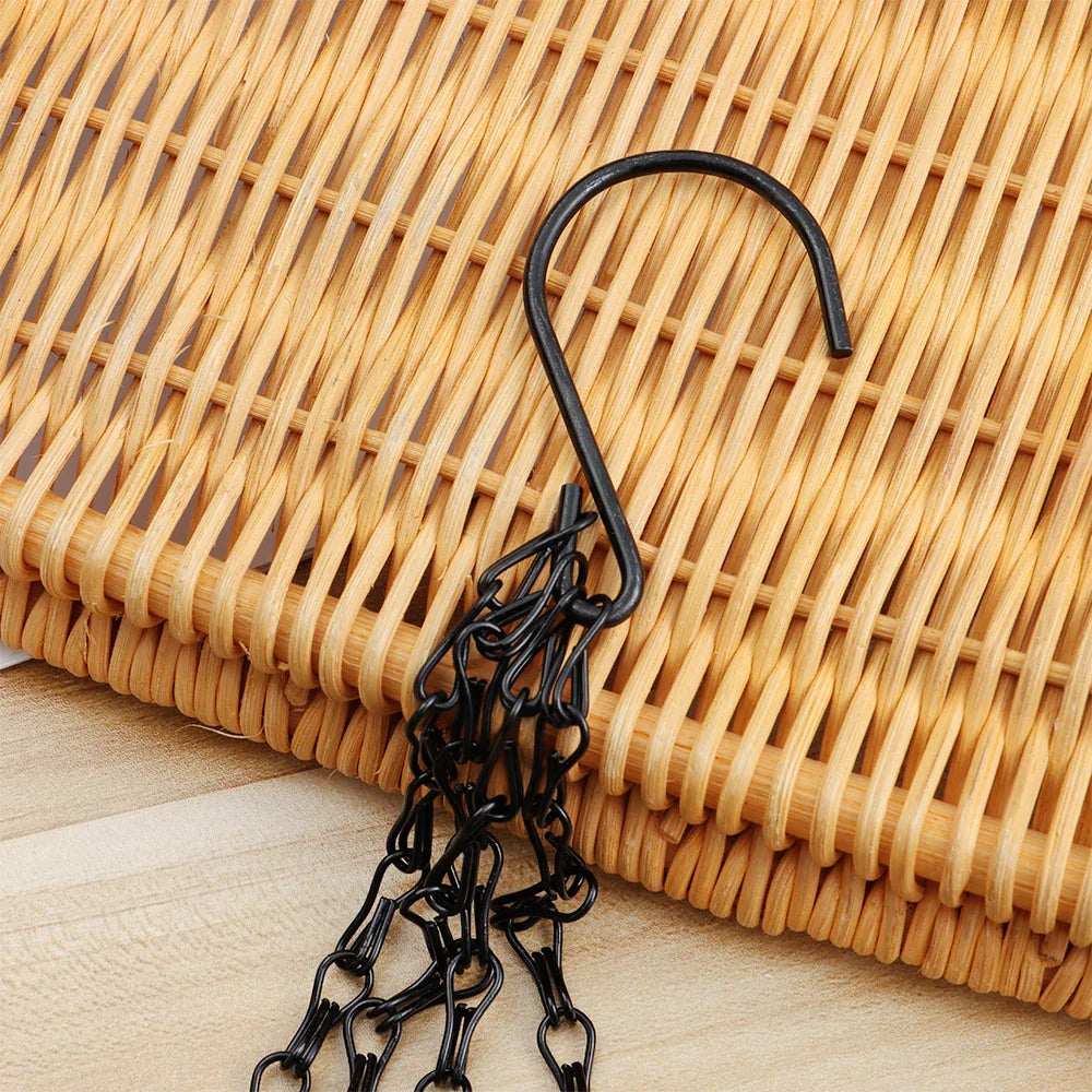 Stable Plant Hangers with Chains - Robust Suspension for Flower Pots and Garden Plants