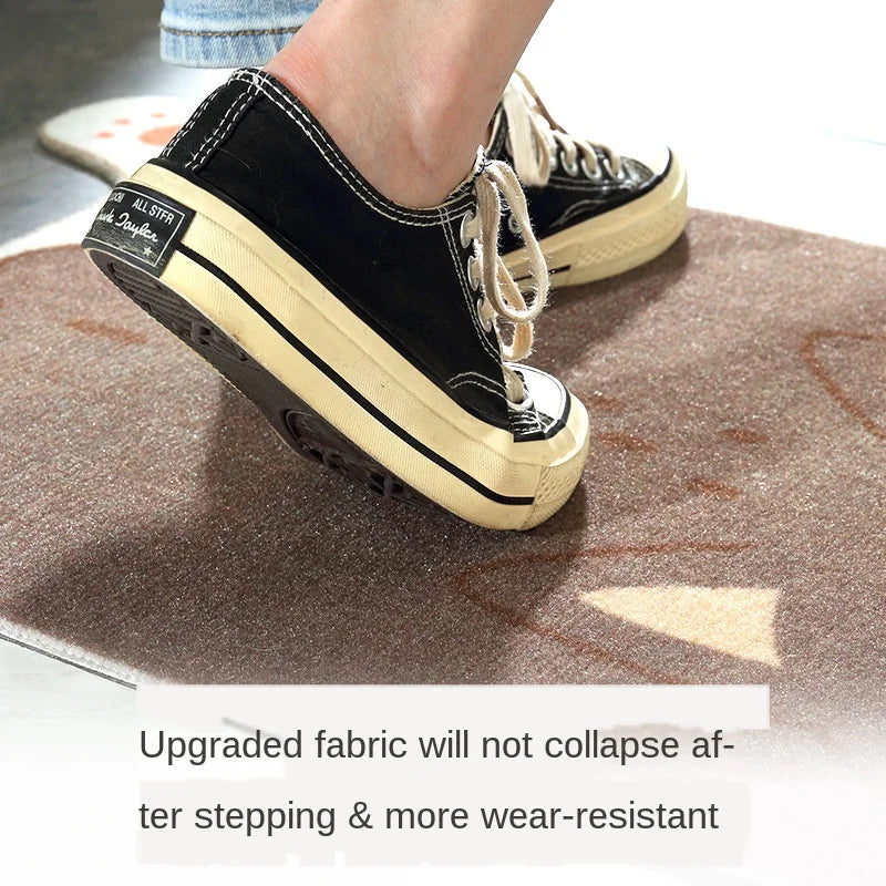 Cute Animal Non - Slip Mat - Pet Design for Kitchen , Bathroom and Hallway