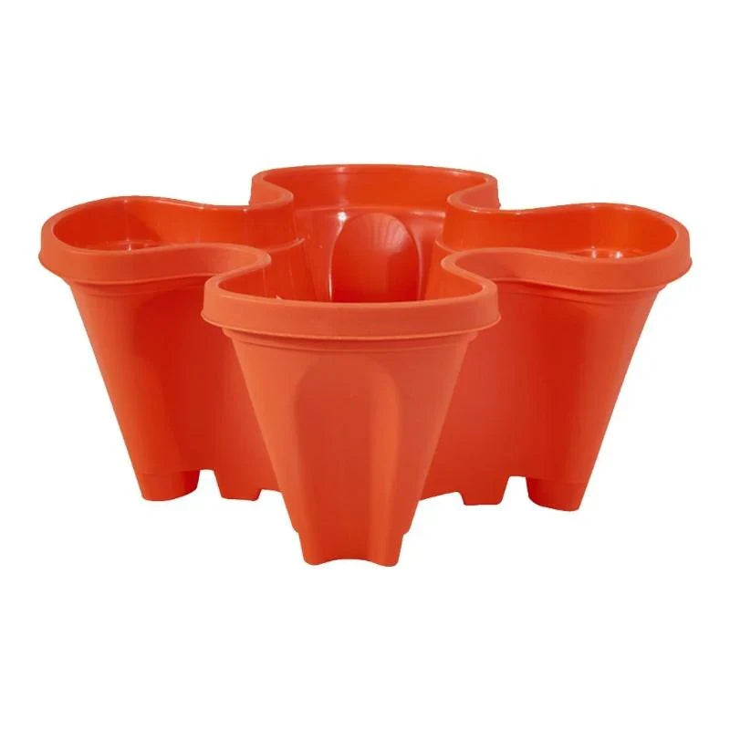 Space - Saving Stackable Plant Pots - Vertical Planting System with Castors
