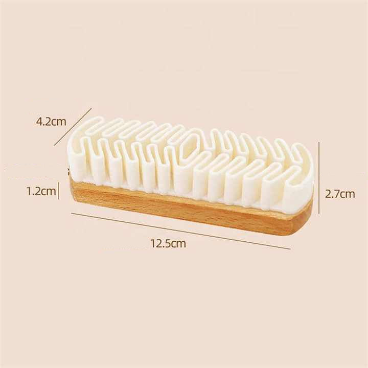 Gentle Rubber Shoe Brush
