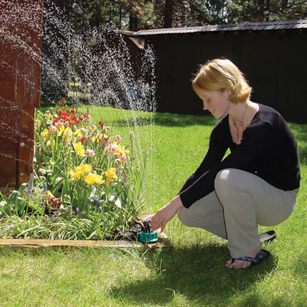 12 - In-1 Garden Irrigation System - Adjustable Sprinkler with 360 - Degree Irrigation