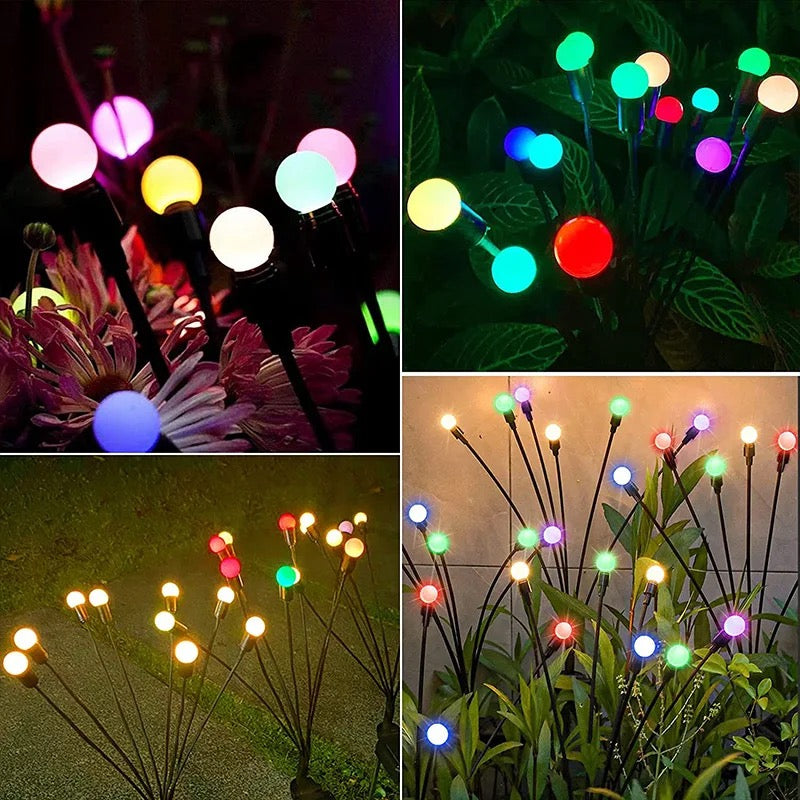 Solar Fireflies Garden Lights