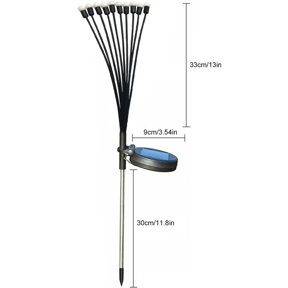 Solar Fireflies Garden Lights