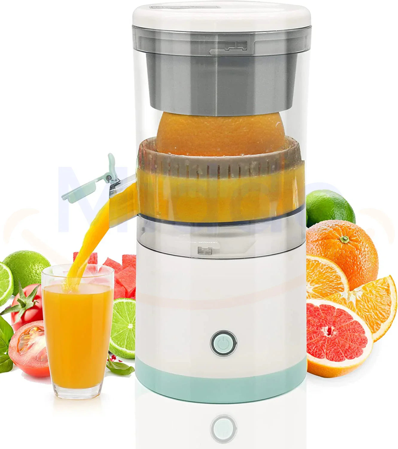 Electric Citrus Juicer With Juice Collector - For Fresh Juice In Seconds