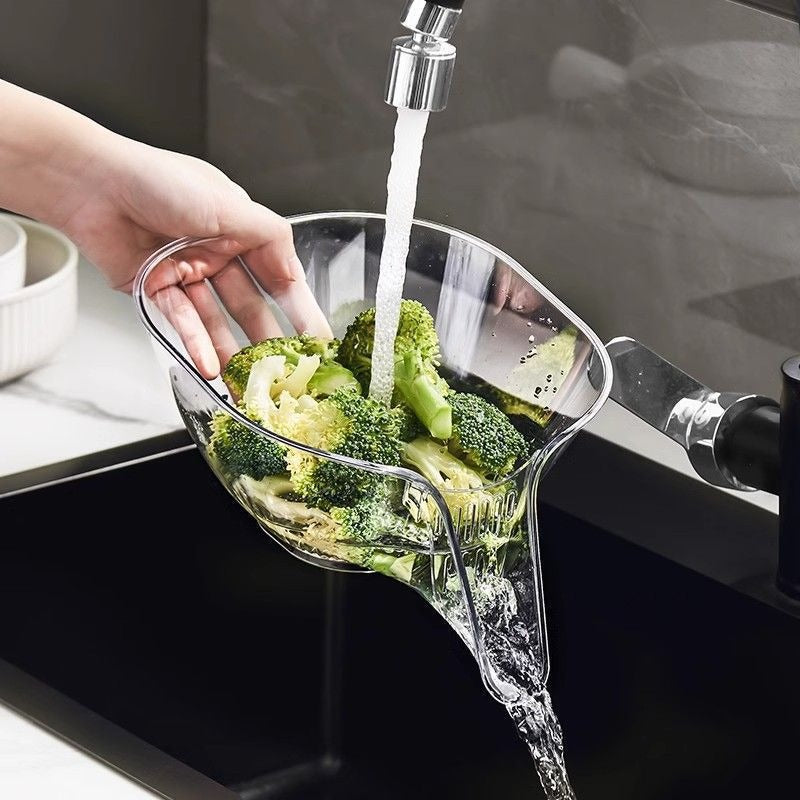 Practical Draining Sieve for the Kitchen