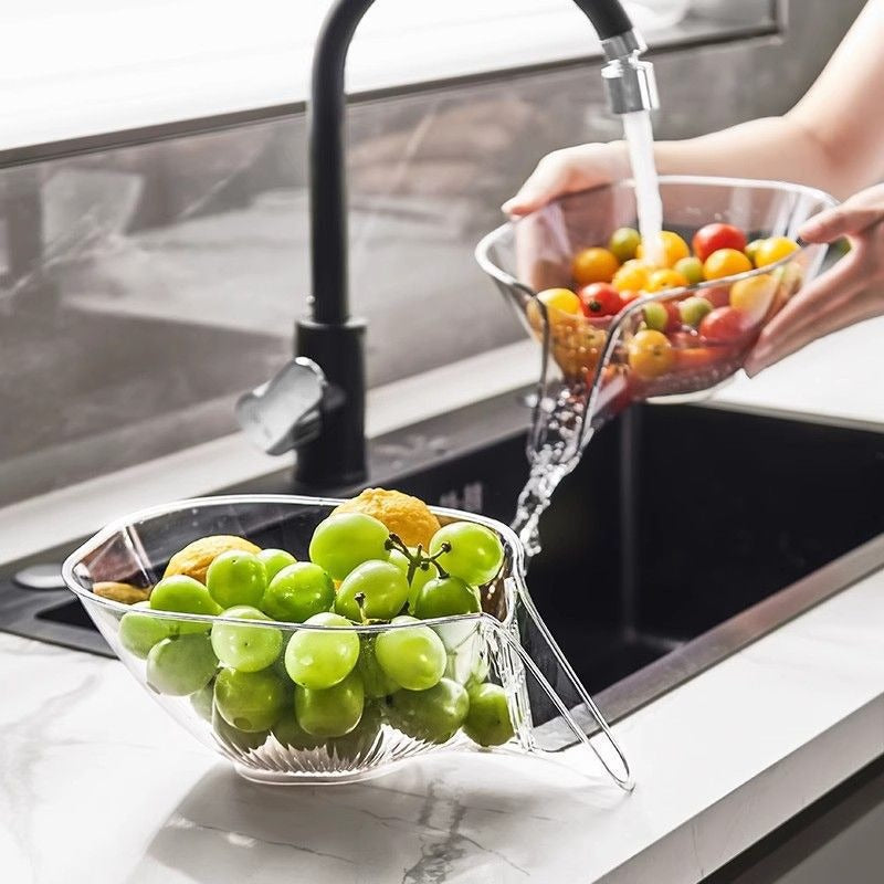 Practical Draining Sieve for the Kitchen