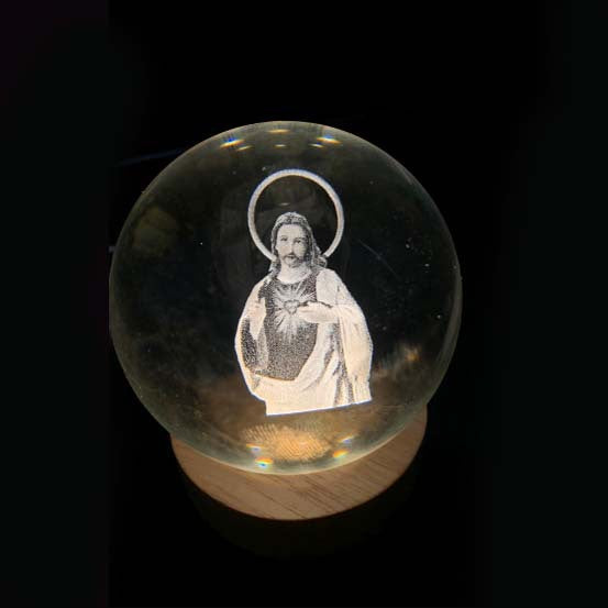 Luminous Moon Crystal Ball
