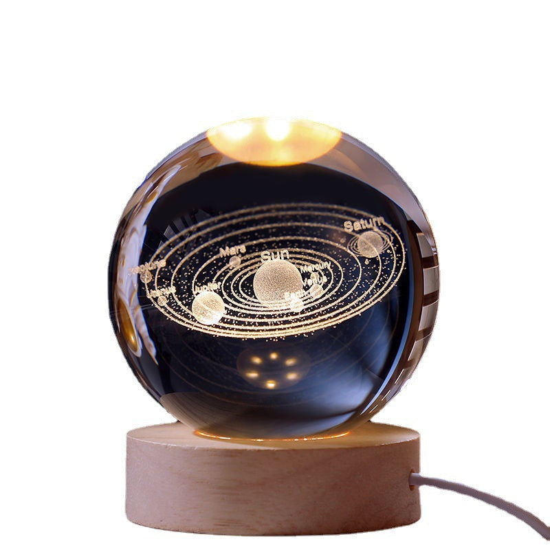 Luminous Moon Crystal Ball