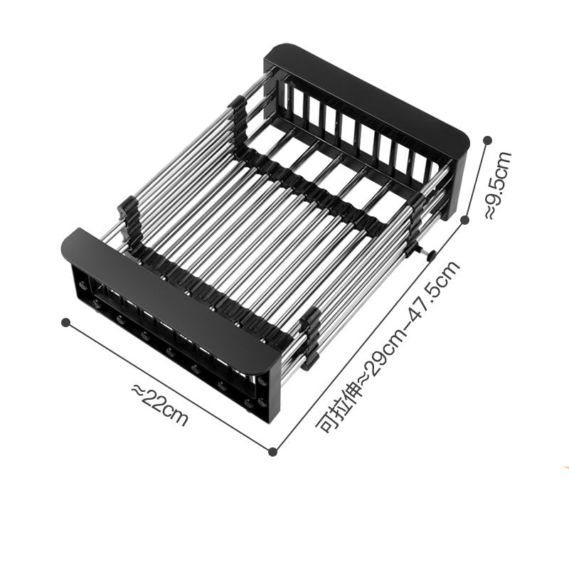 Adjustable Draining Rack For The Sink