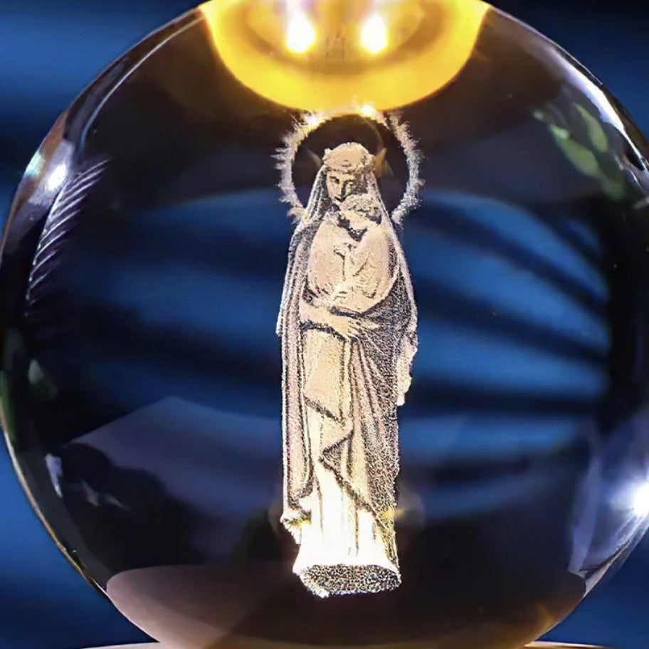 Luminous Moon Crystal Ball
