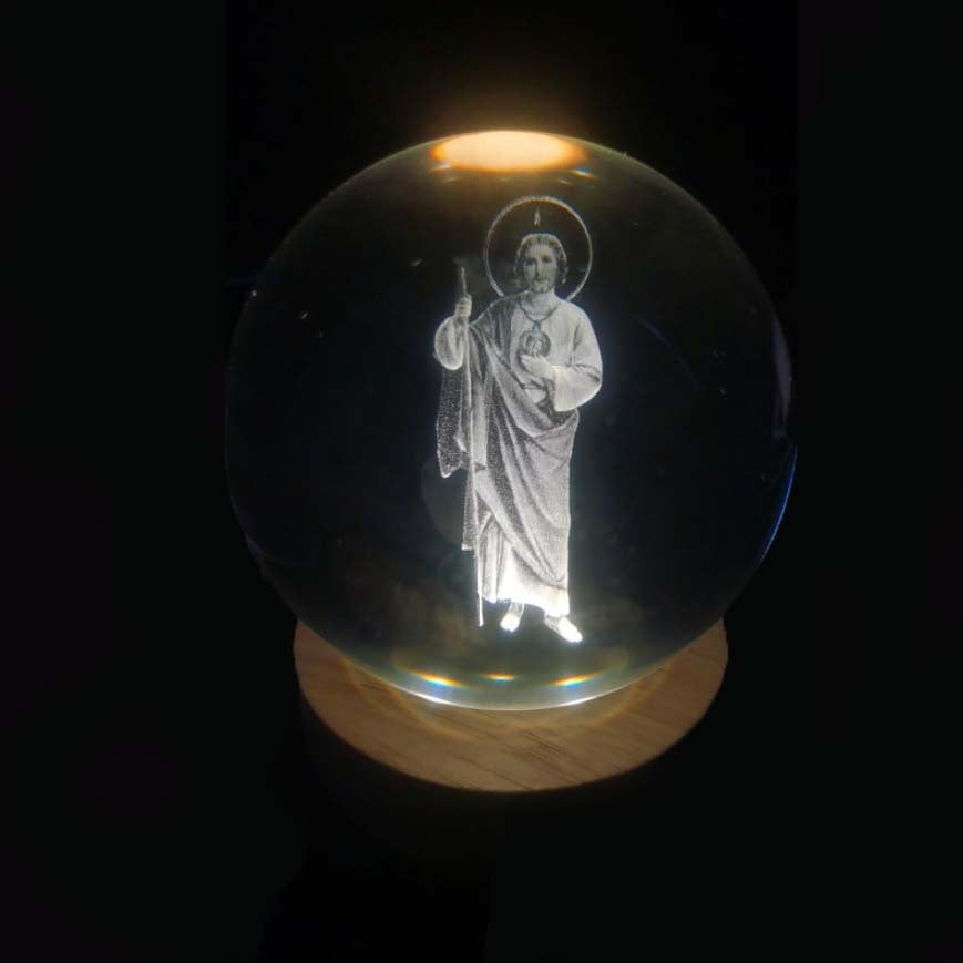 Luminous Moon Crystal Ball