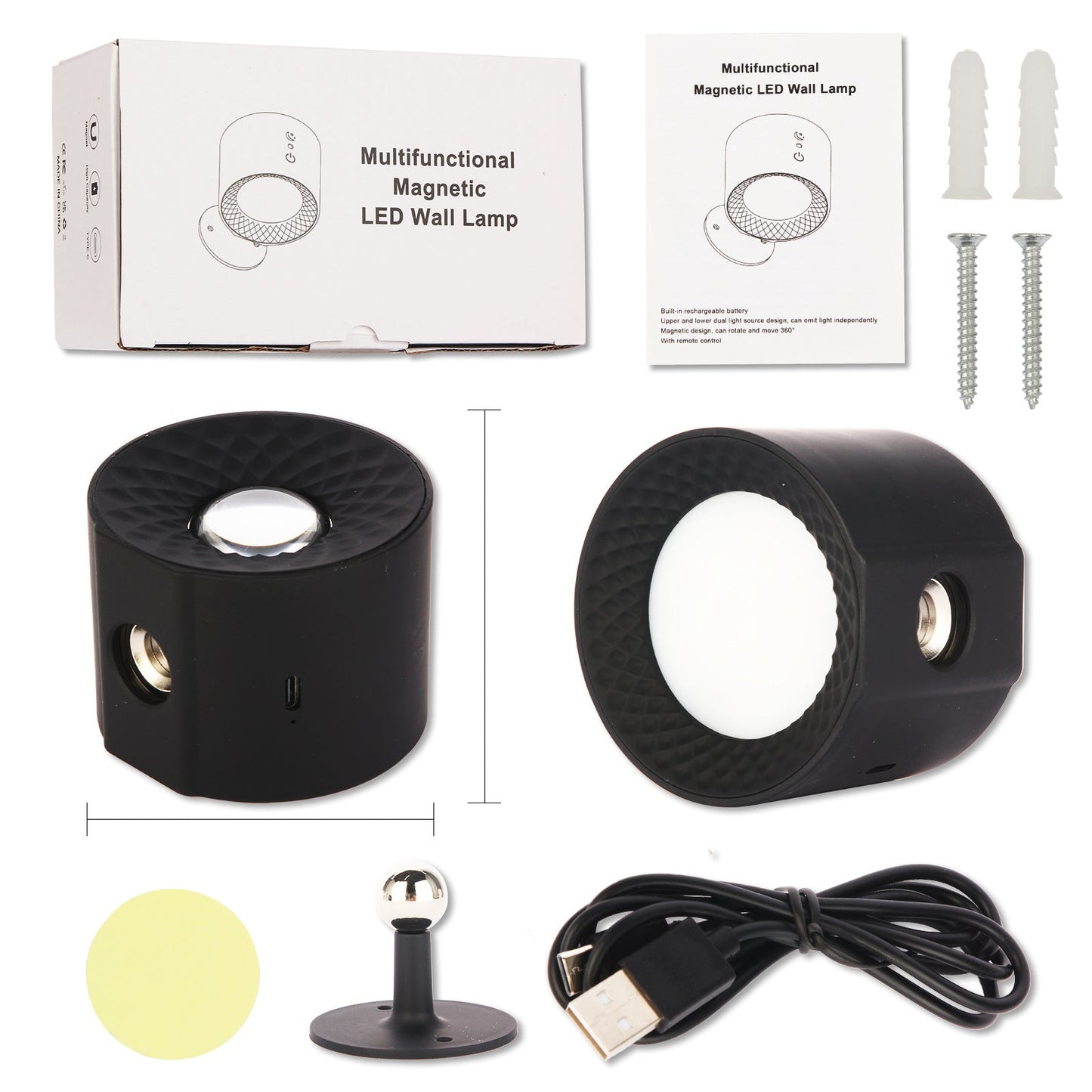 Led 360° Wall Lamp