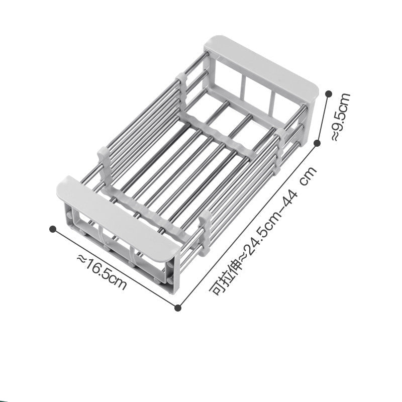 Adjustable Draining Rack For The Sink
