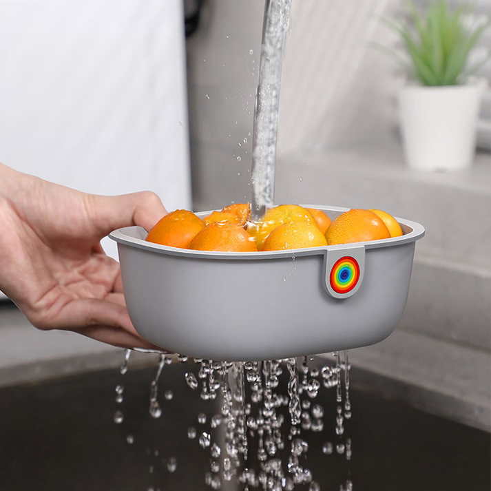 Practical Snack Bowl With 2 Levels