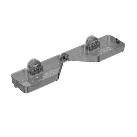 Foldable Bathroom Suction Cup Shelf