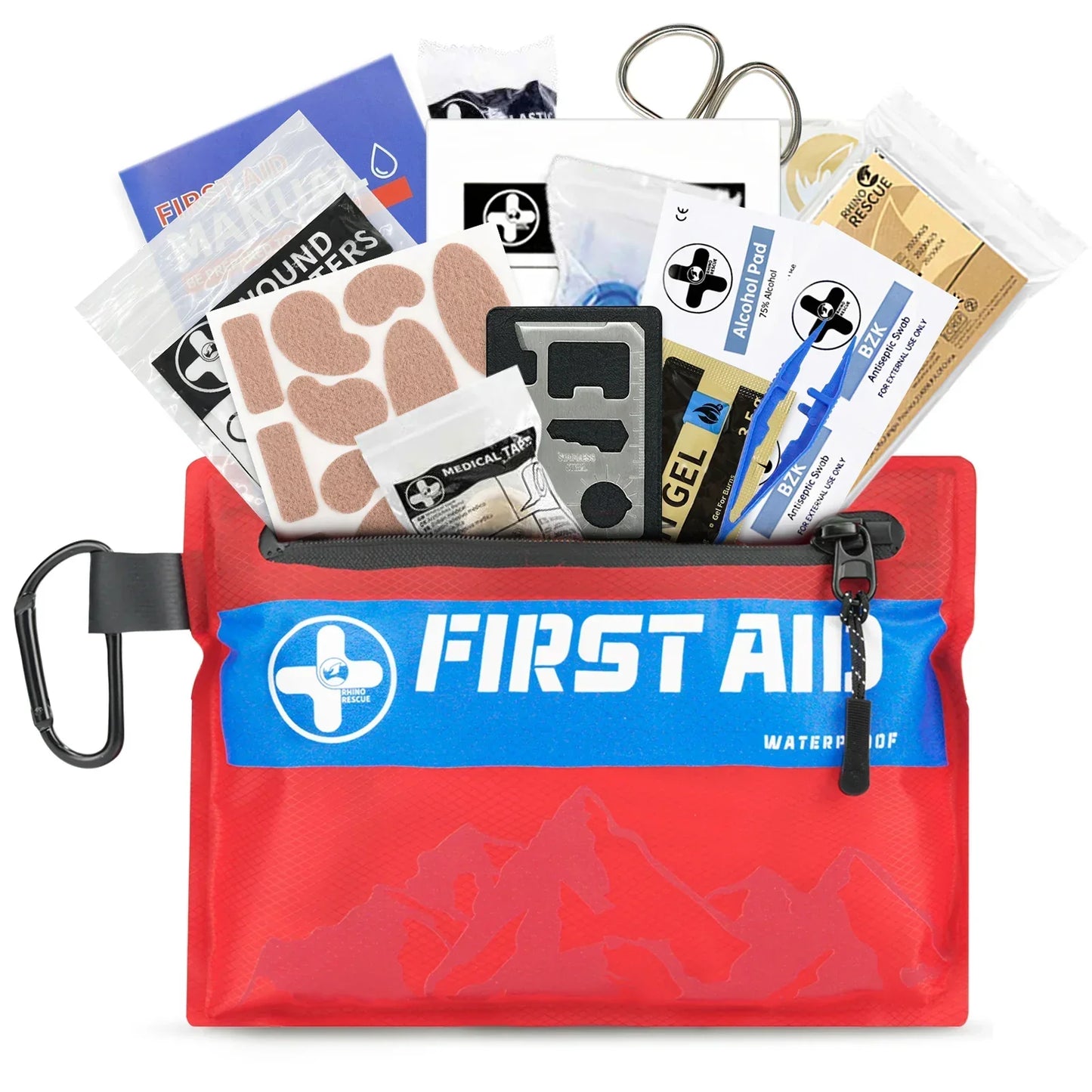 Waterproof First Aid Emergency Kit - Practical First Aid Kit For Outdoor And Travelling