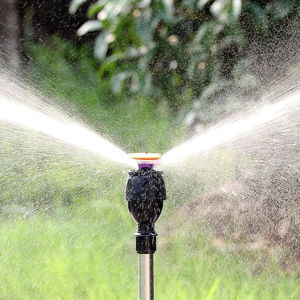 Automatic Rotating Garden Sprinkler with Retractable Tripod for the Garden