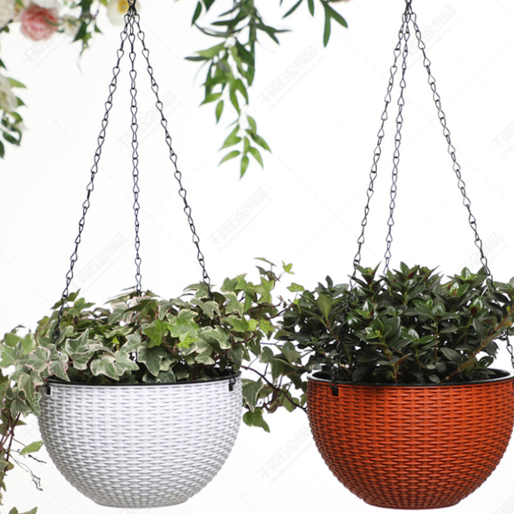 Stable Plant Hangers with Chains - Robust Suspension for Flower Pots and Garden Plants