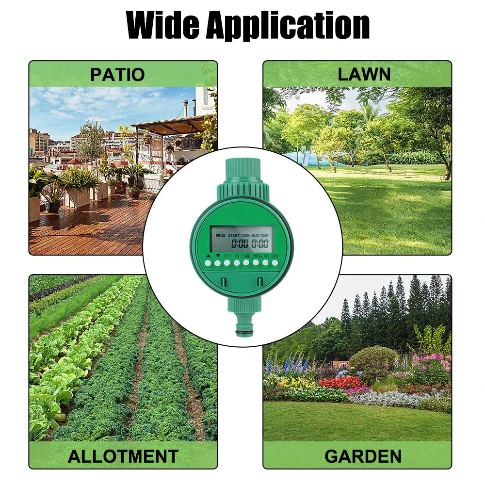 Automatic Watering Control - Intelligent Garden Water Timer for the Home