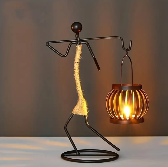 Vintage-Inspired Candle Holder