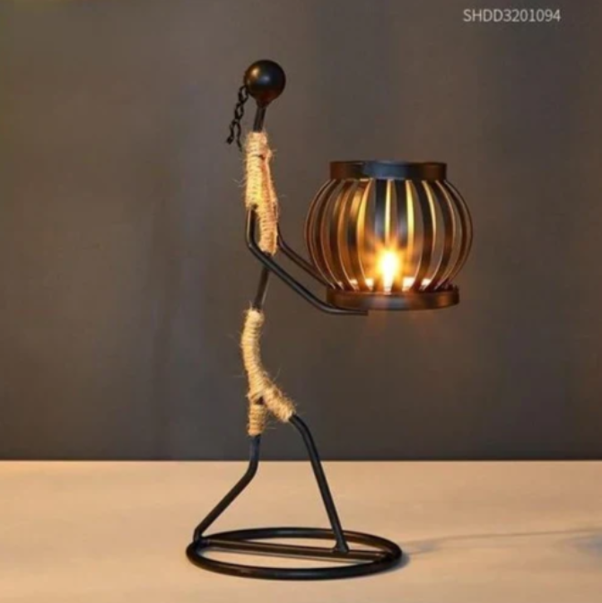 Vintage-Inspired Candle Holder