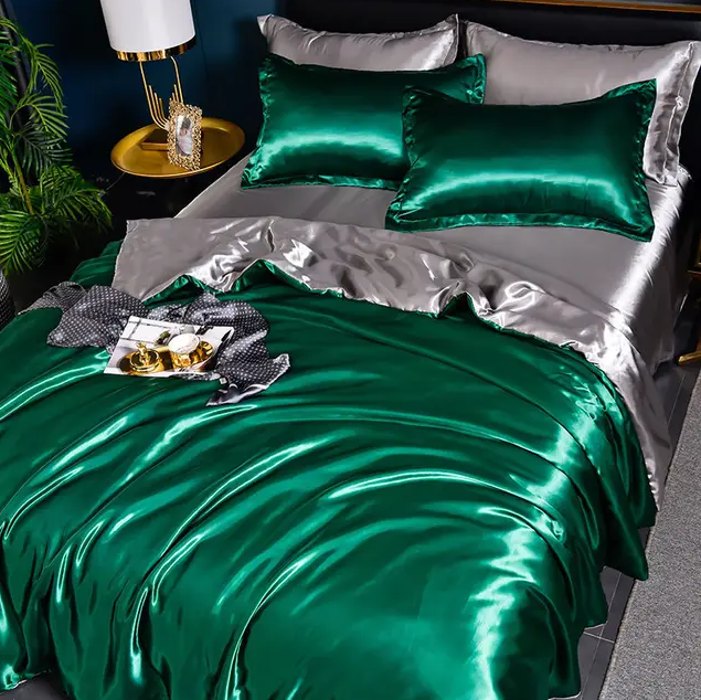 Premium Plain Satin Bed Linen