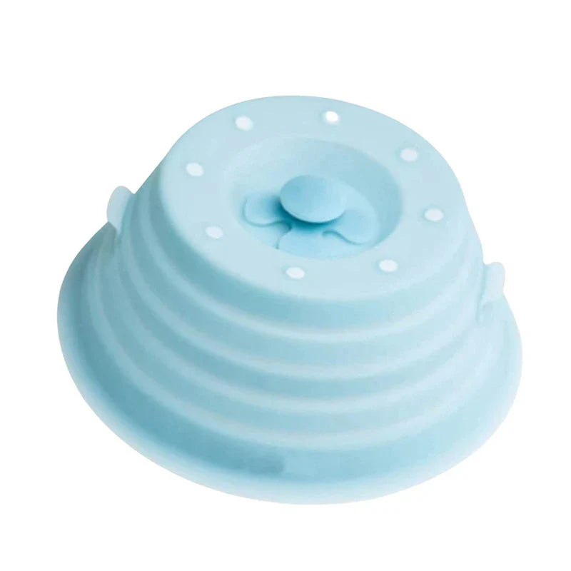 2 in 1 Foldable Microwave Cover and Anti-Heat Handle