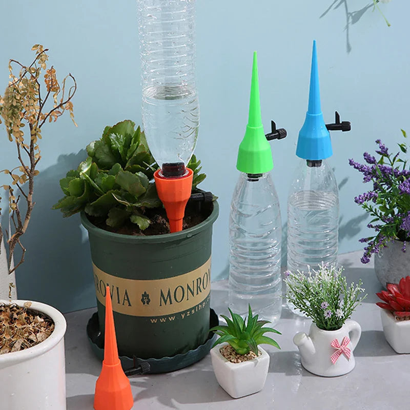 Plant Watering Spike for Bottles - Automatic Drip Irrigation for Garden Plants