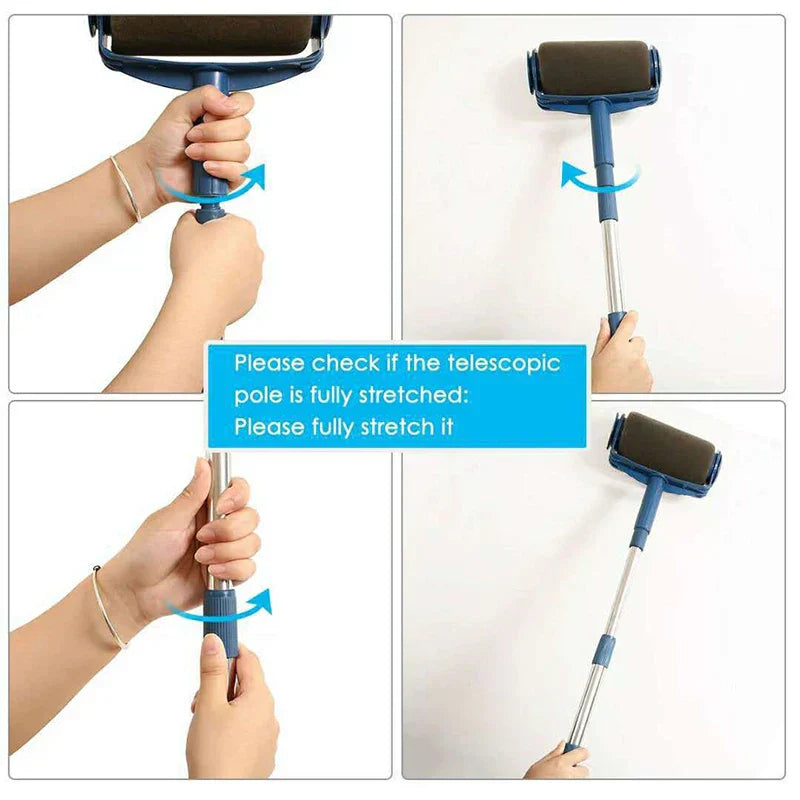 Paint Roller Set With Accessories ( 6 Pieces )