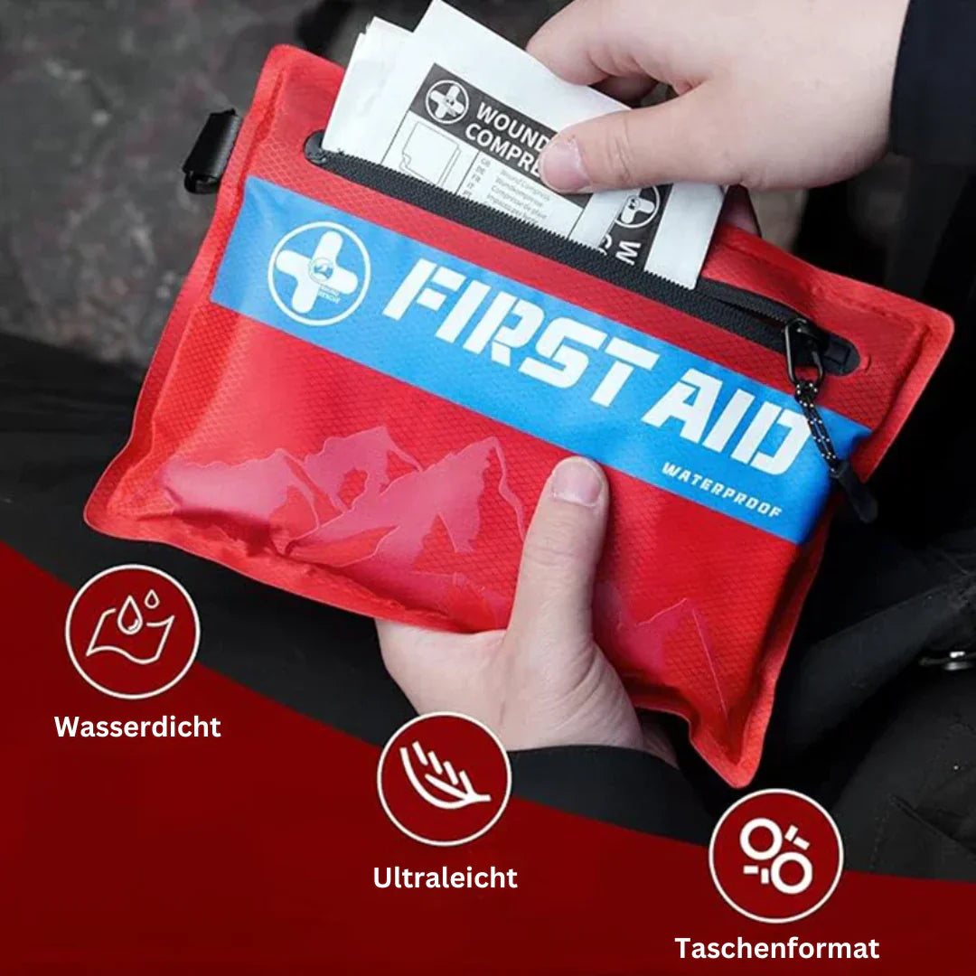Waterproof First Aid Emergency Kit - Practical First Aid Kit For Outdoor And Travelling