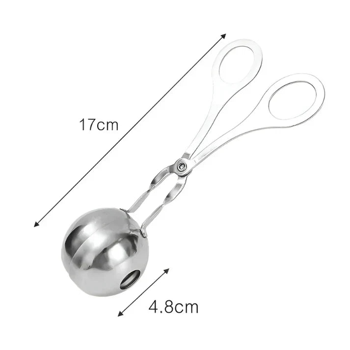 Stainless Steel Meatball Shaper - Meatball Tongs for Perfect Meatballs