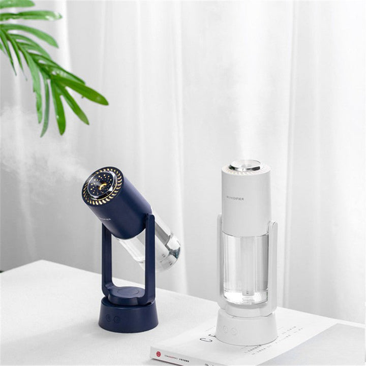 Rotating Humidifier with Automatic Inclination