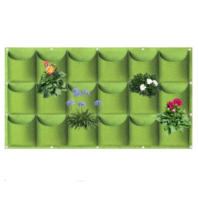 Felt Plant Bag for Vertical Wall Mounting - Three - Dimensional , Non - Woven Plant Bag