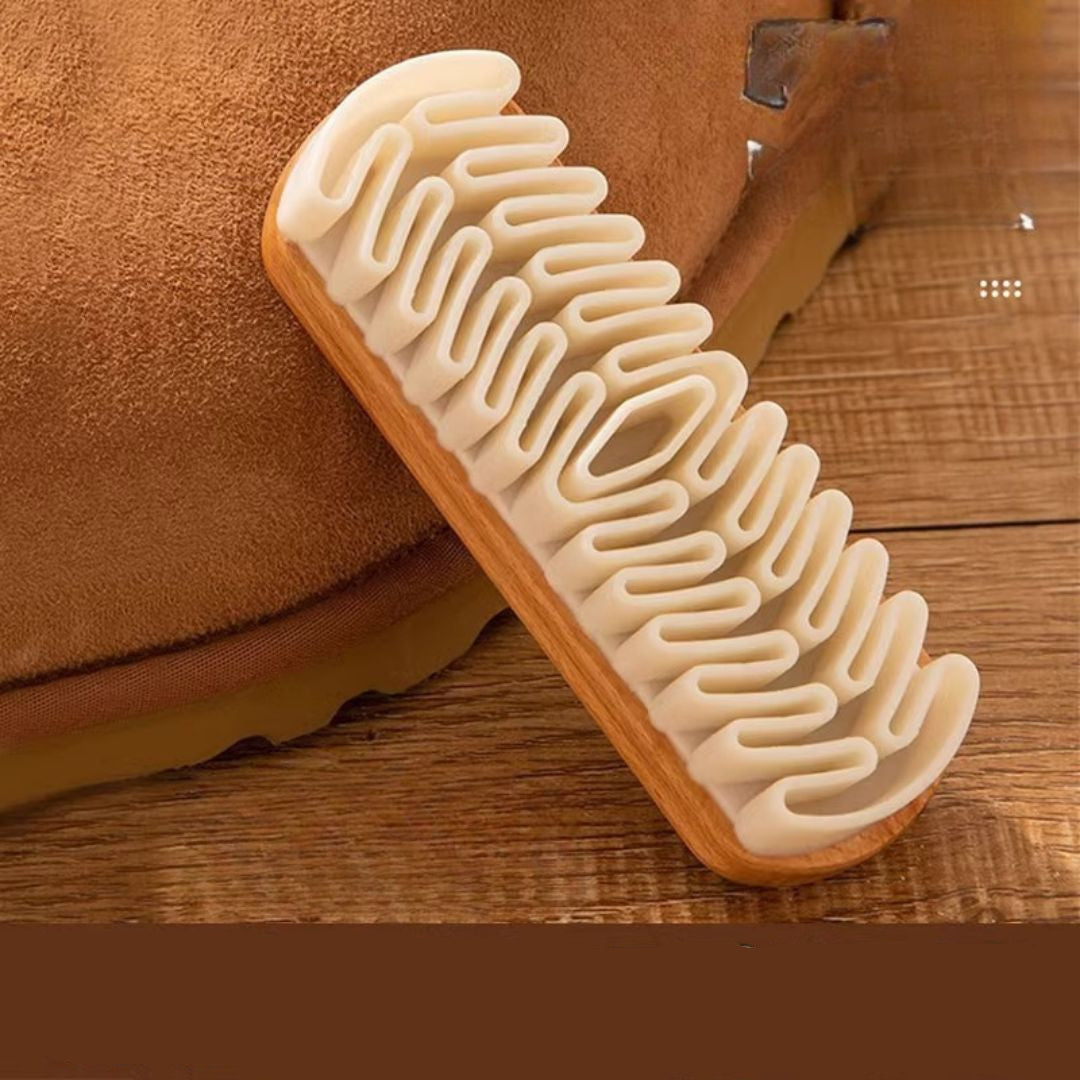 Gentle Rubber Shoe Brush