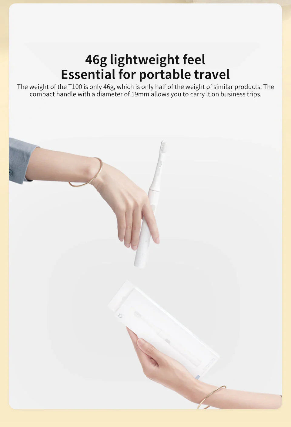 Electric Sonic Toothbrush - Waterproof and USB Rechargeable