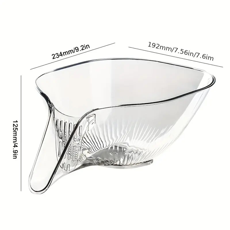 Practical Draining Sieve for the Kitchen