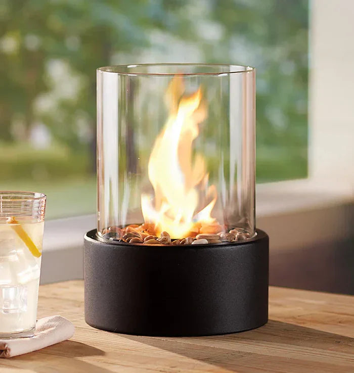 Modern Portable Table Fire Lantern