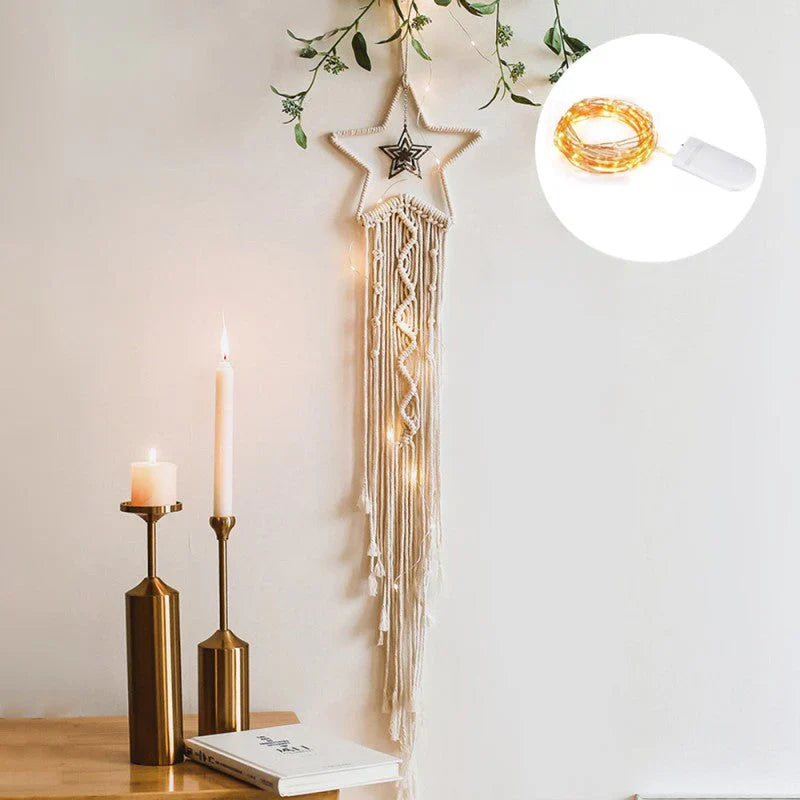 Cathy I Dreamcatcher For Women - Macramé Decoration With Lights