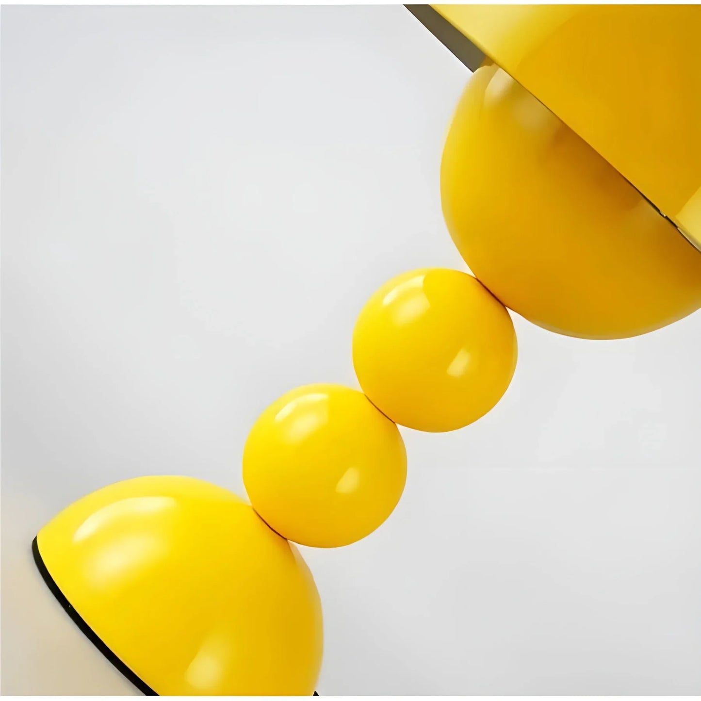 Modern Table Lamp in Scandinavian Design with Gold Accents