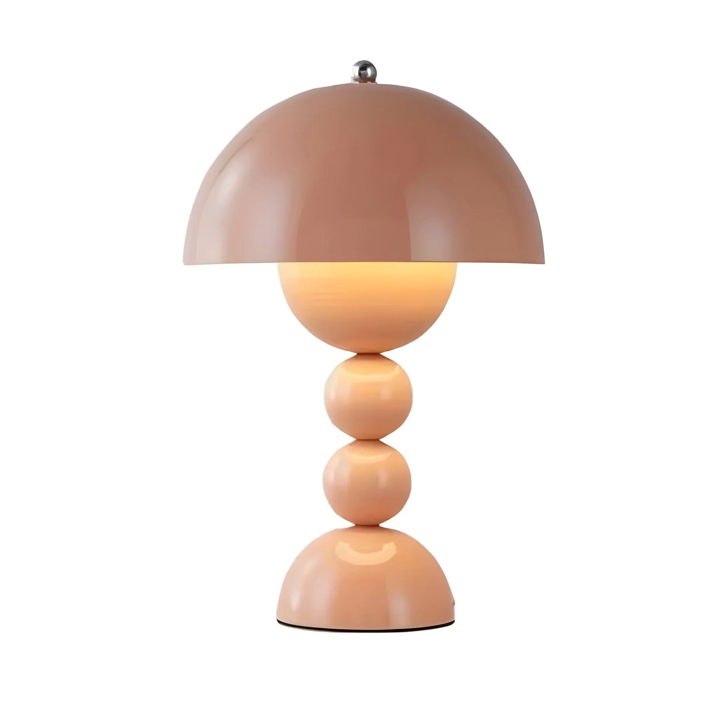 Modern Table Lamp in Scandinavian Design with Gold Accents