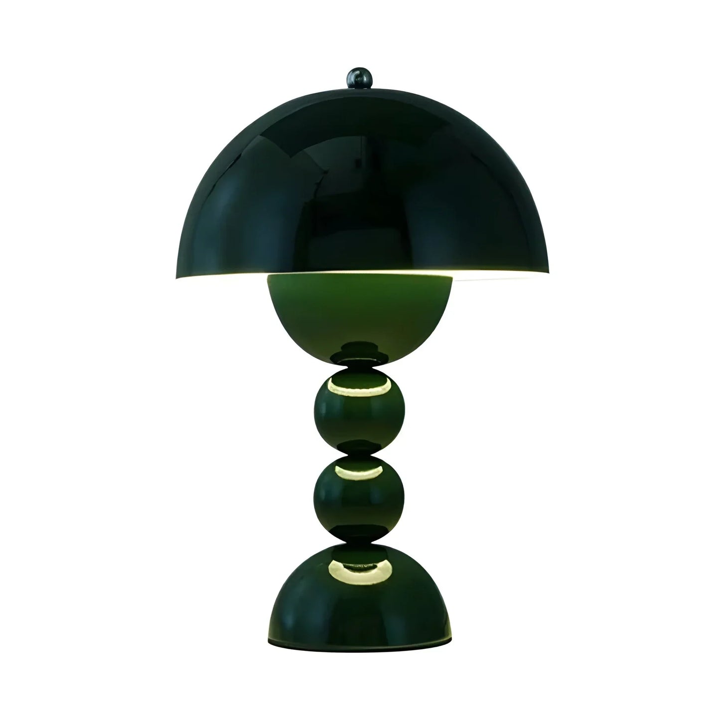 Modern Table Lamp in Scandinavian Design with Gold Accents